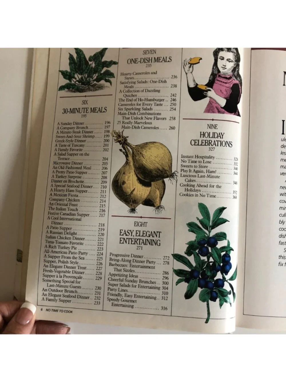 McCalls No Time to Cook Meals in Minutes Hardcover Cookbook 1985